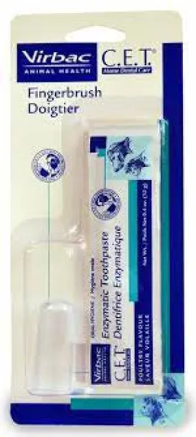 CET Finger Brush & Toothpaste 12G