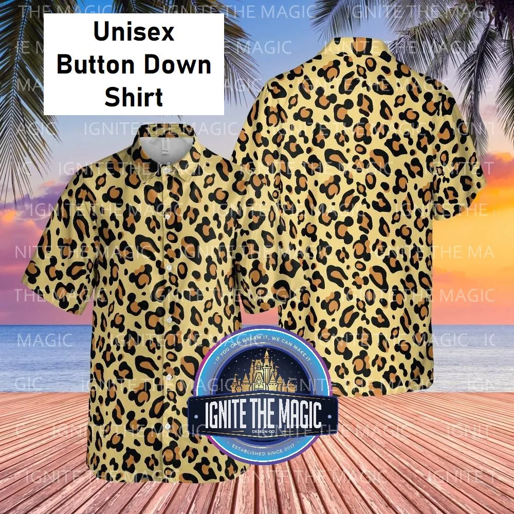 Cheetah Mouse - Unisex Button Down