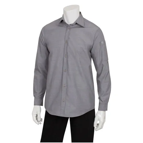 Chef Works SLMCH005GRYXL Dress Shirt