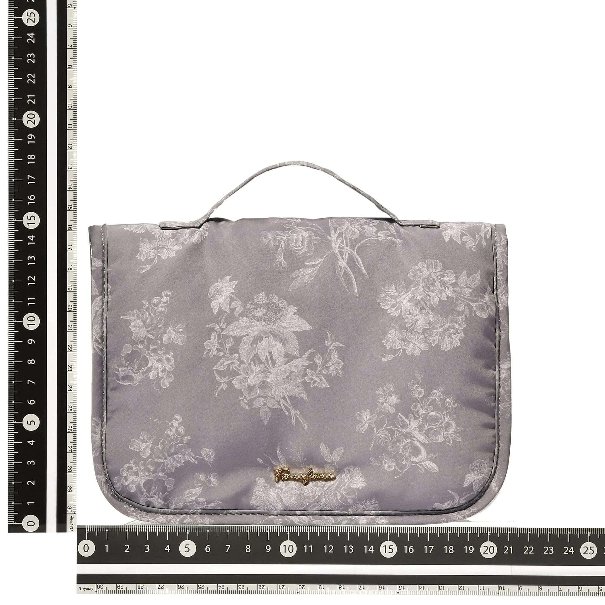 Classic Flower Hanging Pouch M Dark Grey