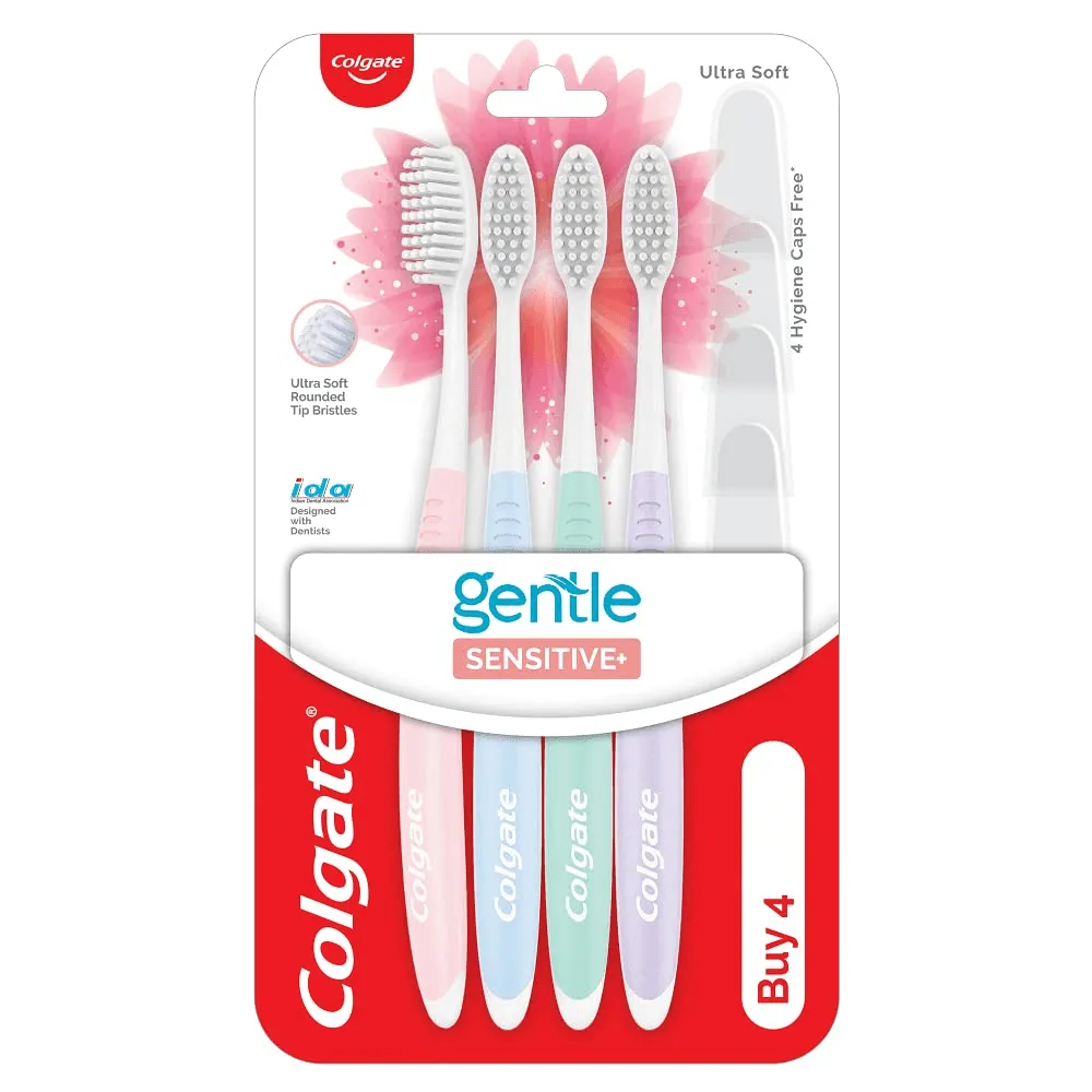 Colgate Sensitive Soft Bristles Toothbrush - 4 Pcs