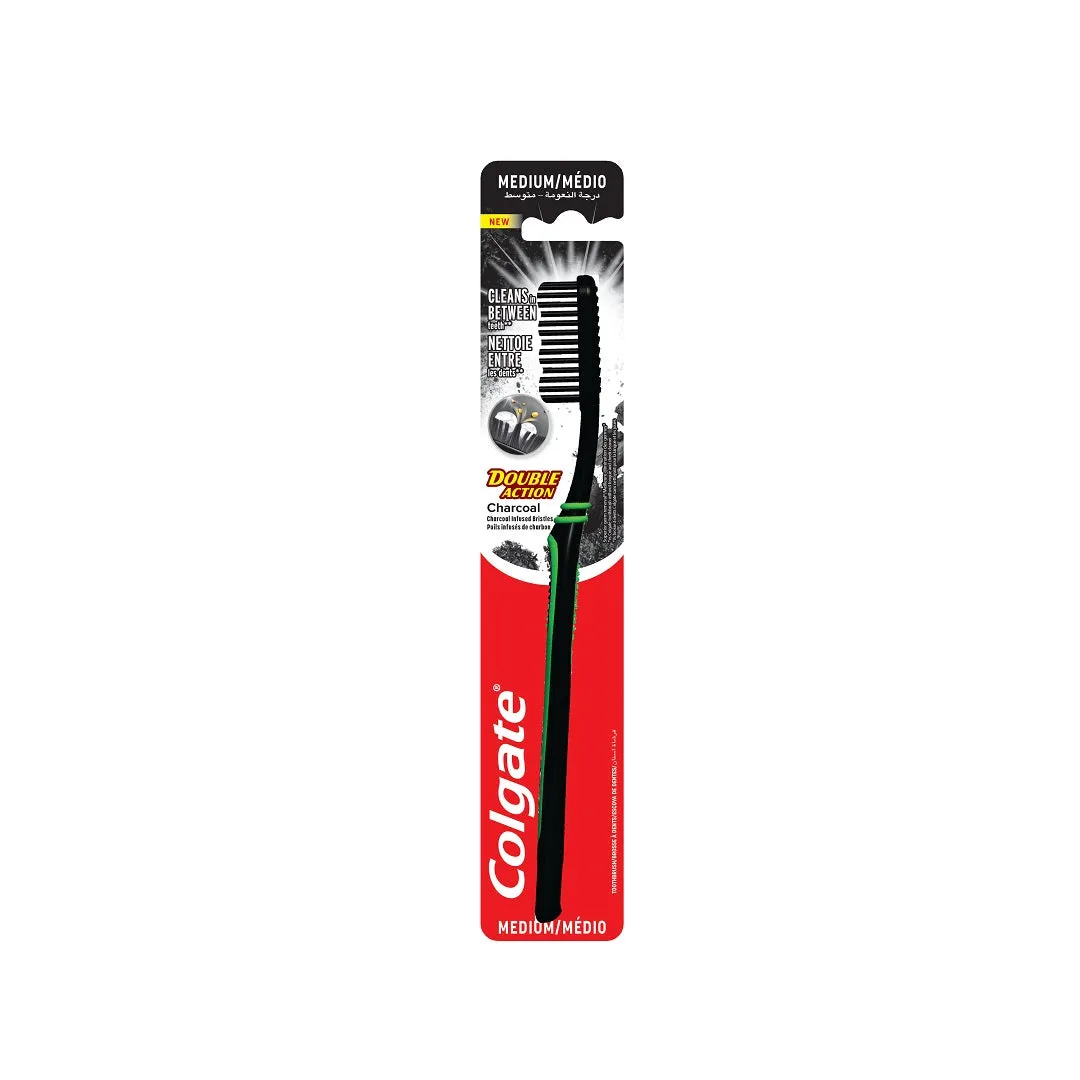 Colgate Toothbrush Double Action Charcoal