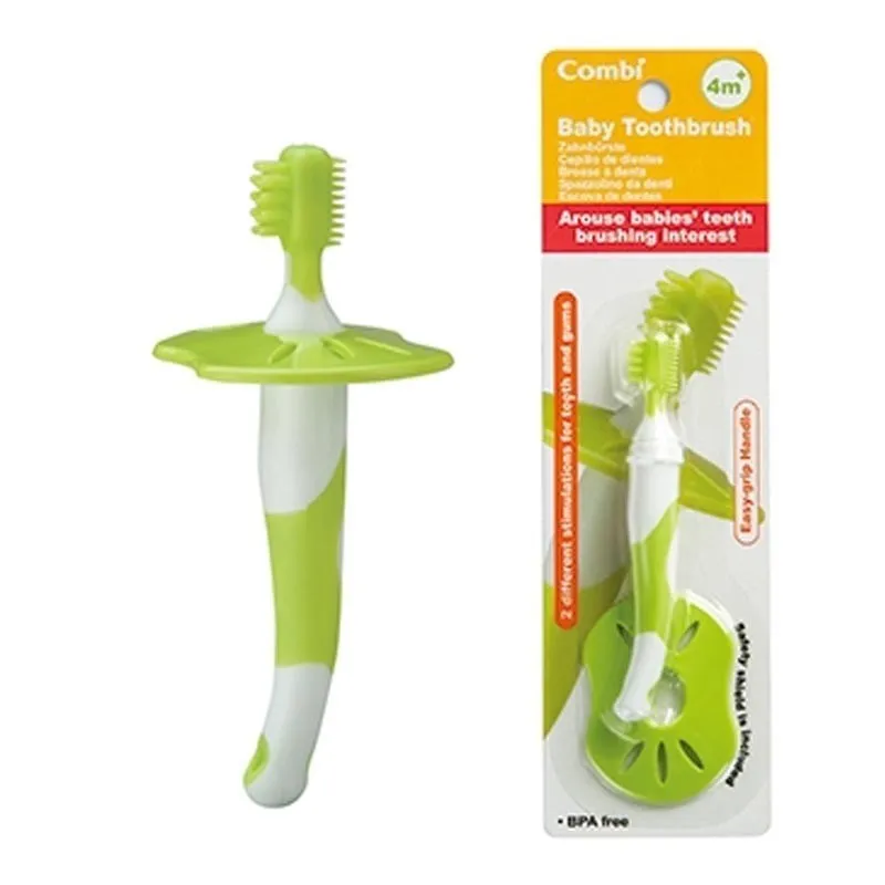 Combi Baby Toothbrush Step 1