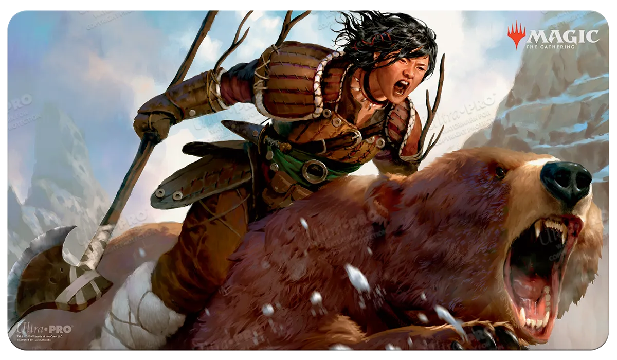 Commander Legends Tuia Bearclaw Standard Gaming Playmat for Magic: The Gathering