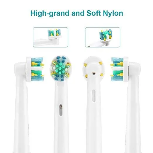 Compatible Replacement Toothbrush Heads Refill for Oral-B Electric Floss Action