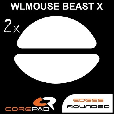 Corepad Skatez Mouse Feet for WLmouse Beast X