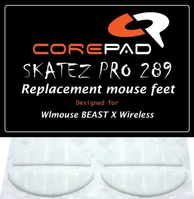 Corepad Skatez Mouse Feet for WLmouse Beast X