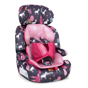 Cosatto Zoomi Group 123 Car Seat with 5 Point Plus (Unicorn Land)