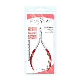 Cre8tion Cuticle Nippers Size 14, 1/2 Jaw, 16107