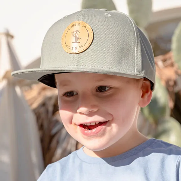 Cubs & Co. Signature Snapback Hat - Khaki