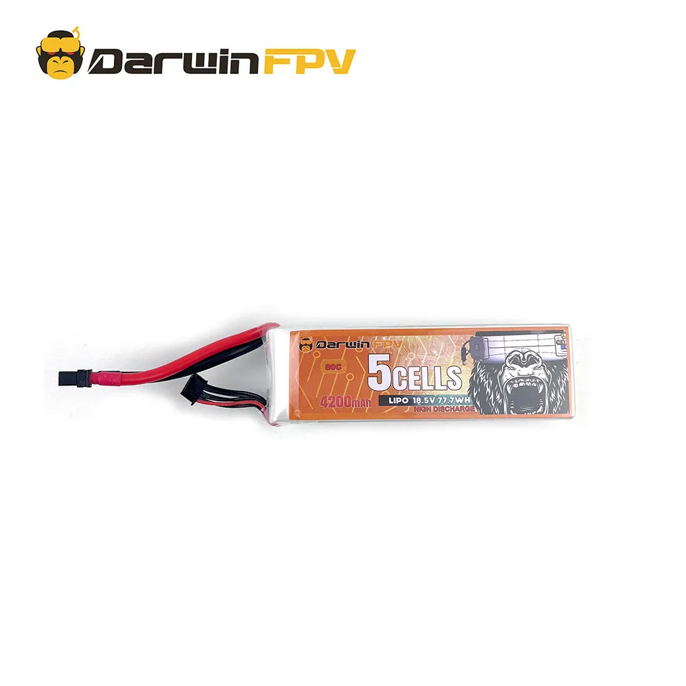 DarwinFPV 5S 4200mAh  18.5V 60C Lipo Battery