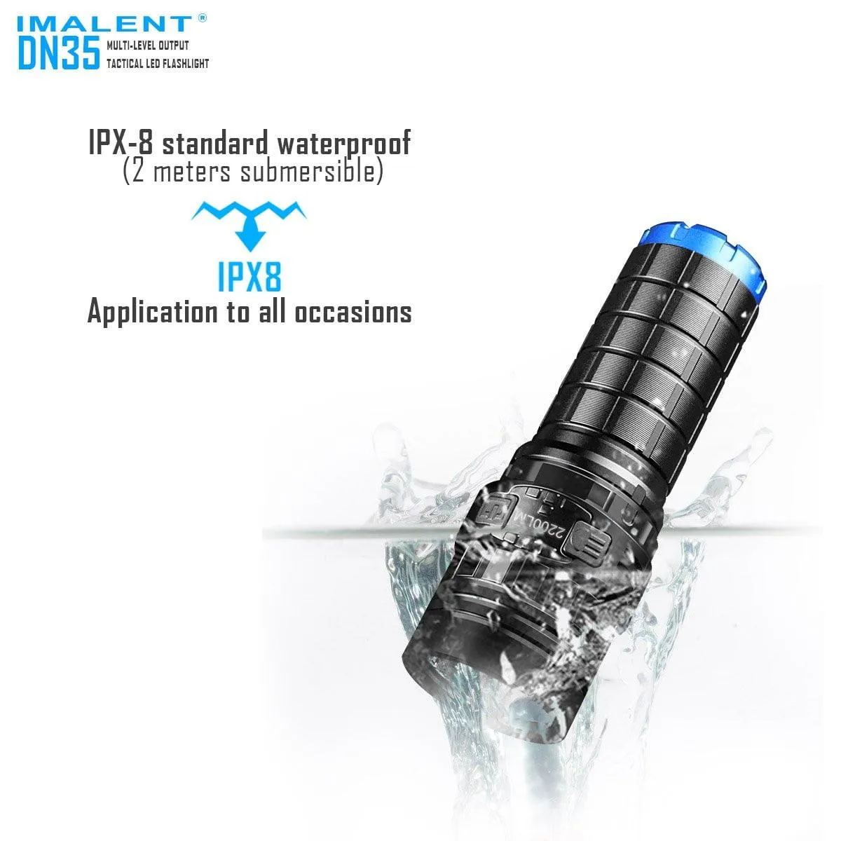 DN35 LED Flashlight