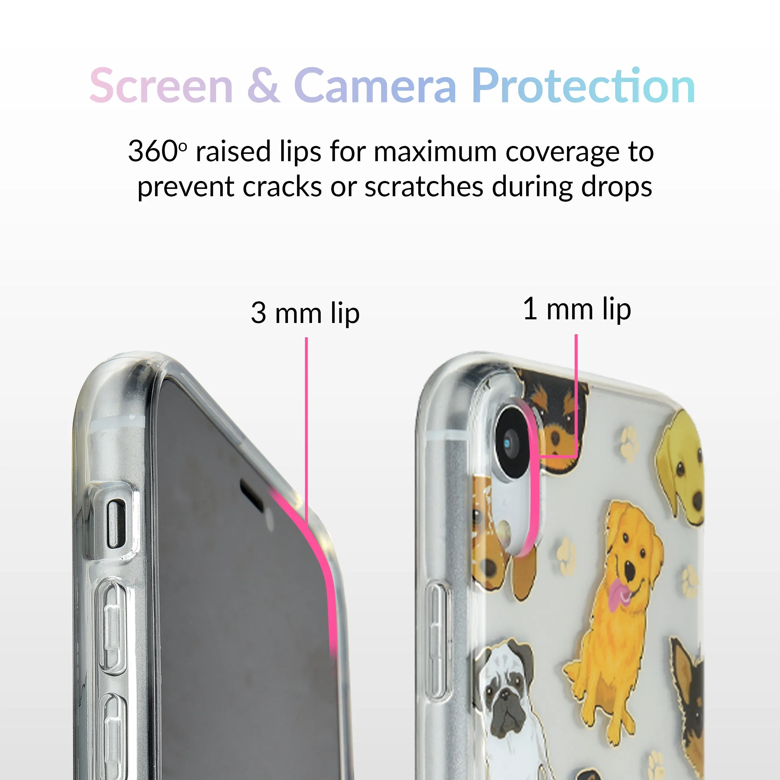 Dog Clear iPhone Case