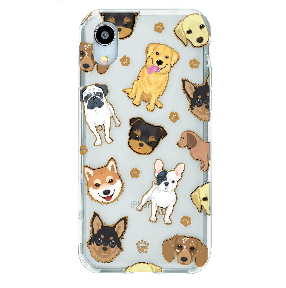 Dog Clear iPhone Case