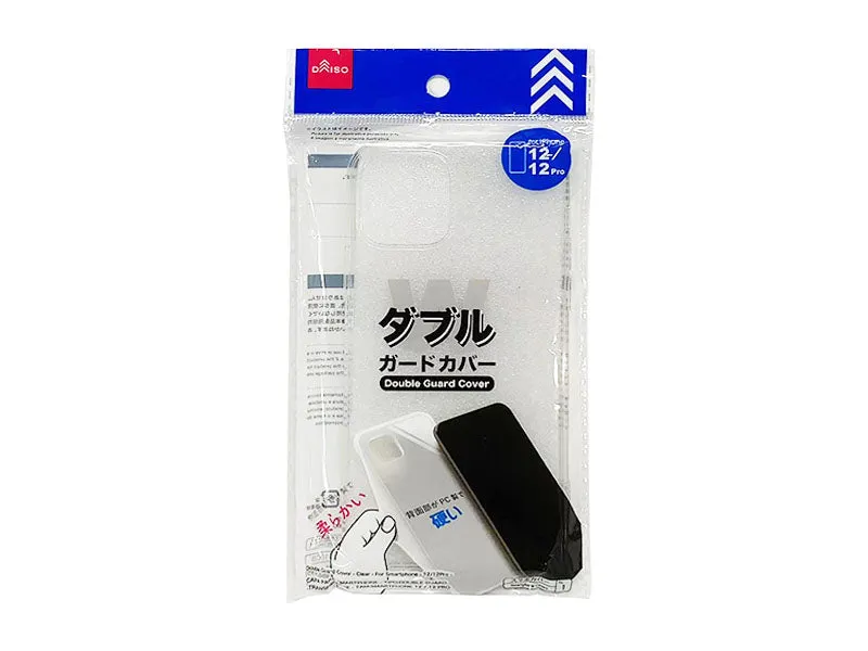 Double Guard Case - Clear - For Smartphone- 12-12P