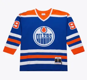 Edmonton Oilers Wayne Gretzky Royal  1979/80 Power Play Player Jersey