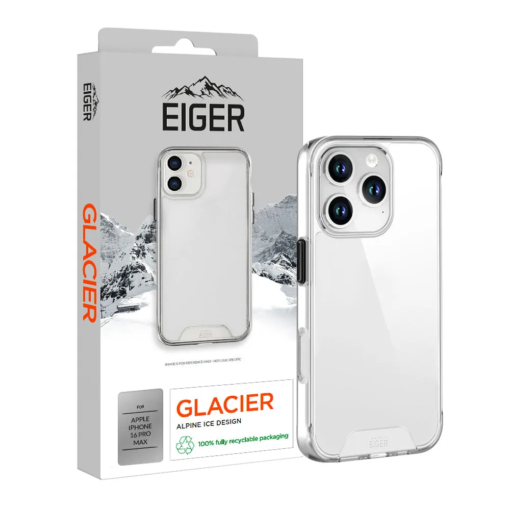 Eiger Glacier Case for Apple iPhone 16 Pro Max in Clear