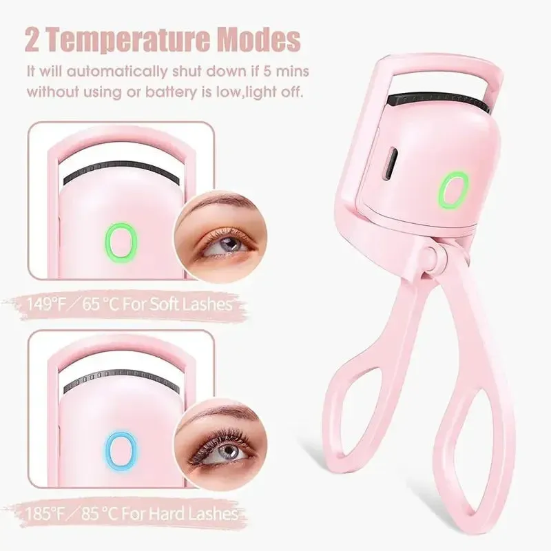 Electric Thermal Eyelash Curler USB Charging