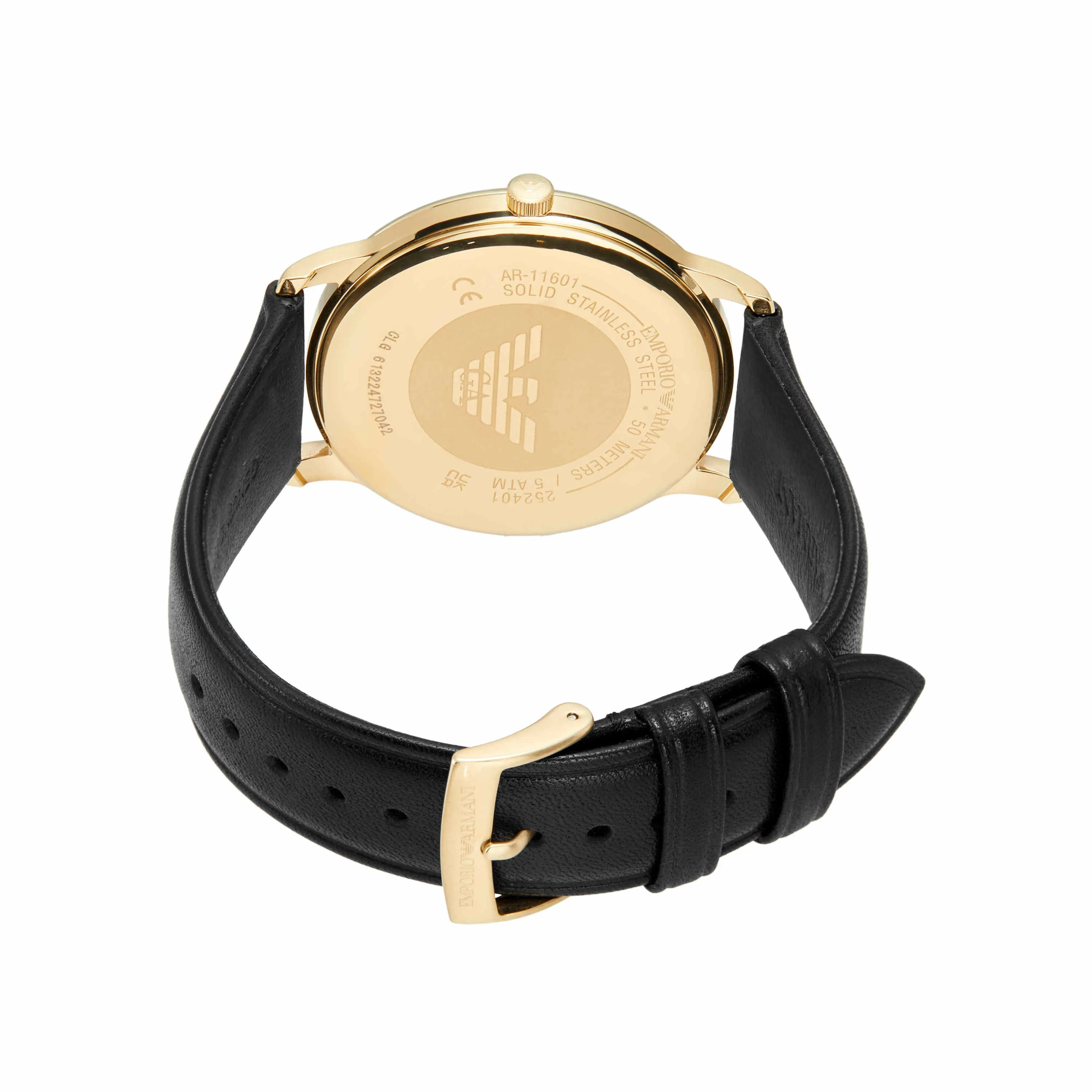 Emporio Armani Black Analogue Watch AR11601