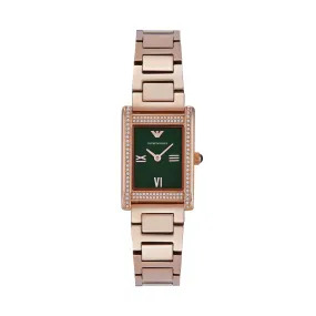 Emporio Armani Rose Gold Tone Analogue Watch AR11641