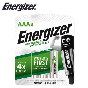 Energizer Recharge 700Mah   Aaa - 4 Pack (Moq6)