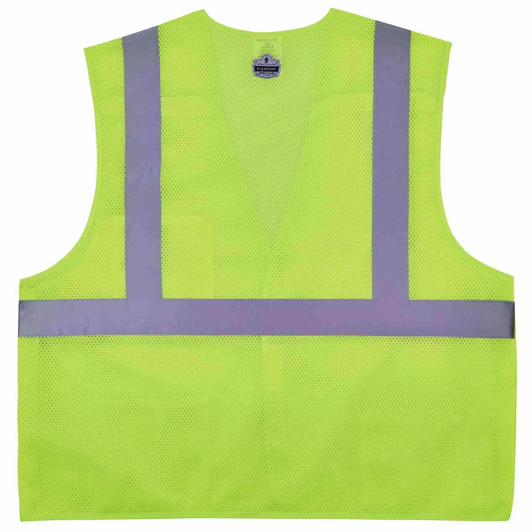 Ergodyne 21523 8217BA S/M Lime Class 2 Breakaway Mesh Vest