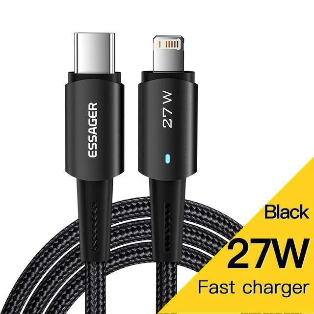 Essager 27W Type-C iPhone Charging Cable