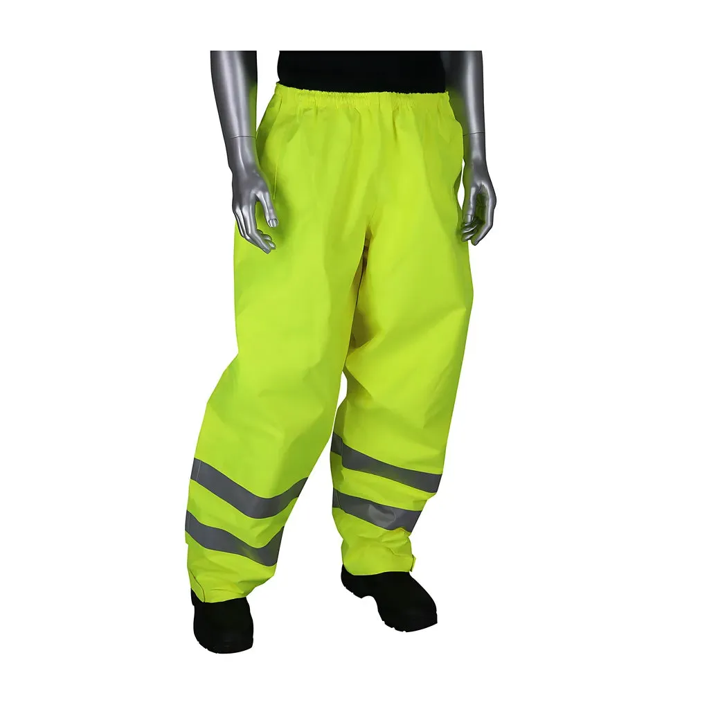 Falcon 353-2002-LY/2X ANSI Class E Heavy Duty Waterproof Breathable Pants