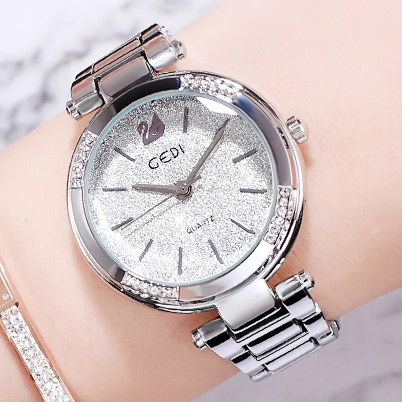 Fashion Diamond Frame Women's Watch