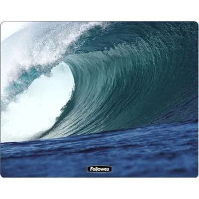 Fellowes Mouse Pad Optical Brite Mat Square Wave