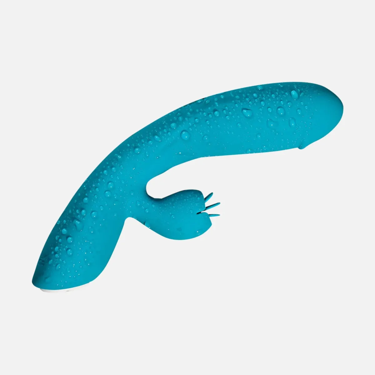 Fierce Flicker Rabbit Vibrator - Teal