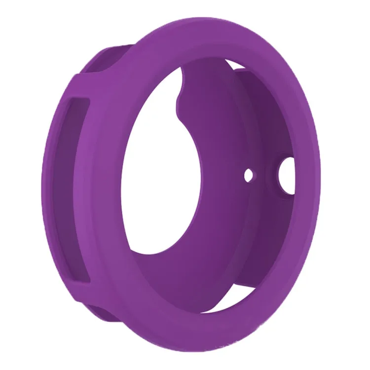 For Garmin Vivoactive 3 Smart Watch Silicone Protective Case(Purple)