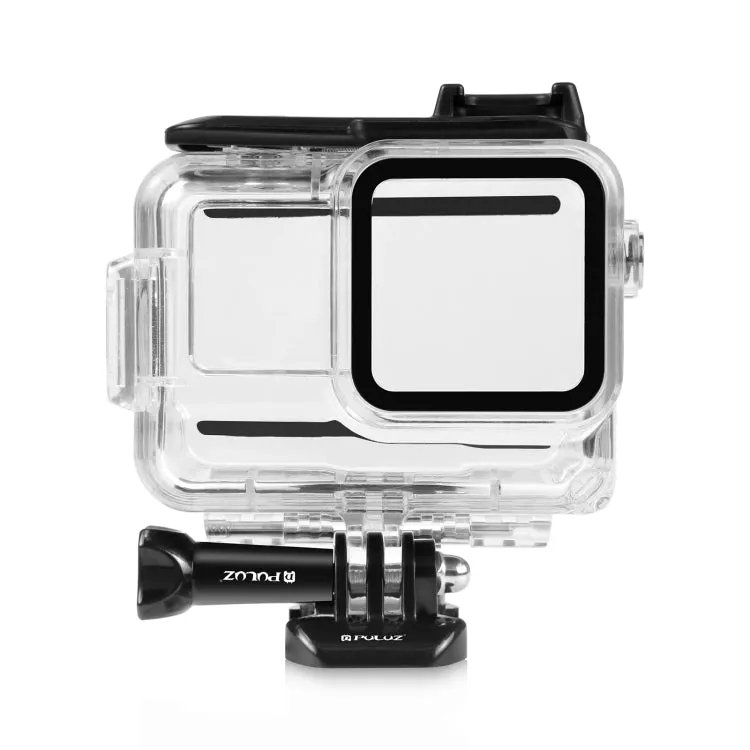 For Insta360 Ace Pro PULUZ 60m Underwater Waterproof Housing Case with Base Adapter & Screw (Transparent)