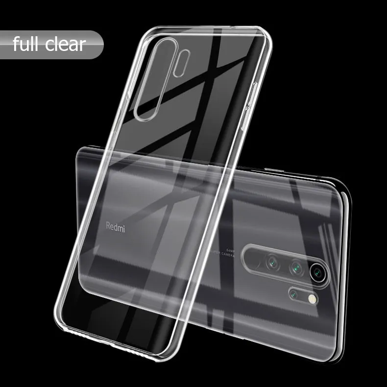 For Xiaomi Redmi Note 8 Pro Case Laser Plating Luxury TPU Soft Clear Cover Xiomi Xiaomi Mi Redmi Note 8 Note8 Crystal Phone Case