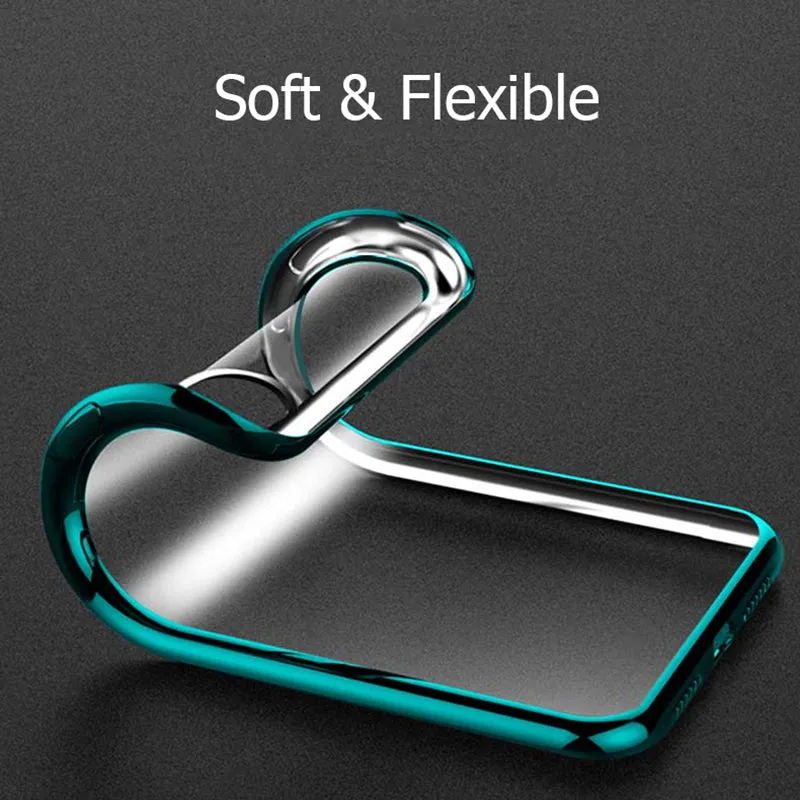 For Xiaomi Redmi Note 8 Pro Case Laser Plating Luxury TPU Soft Clear Cover Xiomi Xiaomi Mi Redmi Note 8 Note8 Crystal Phone Case