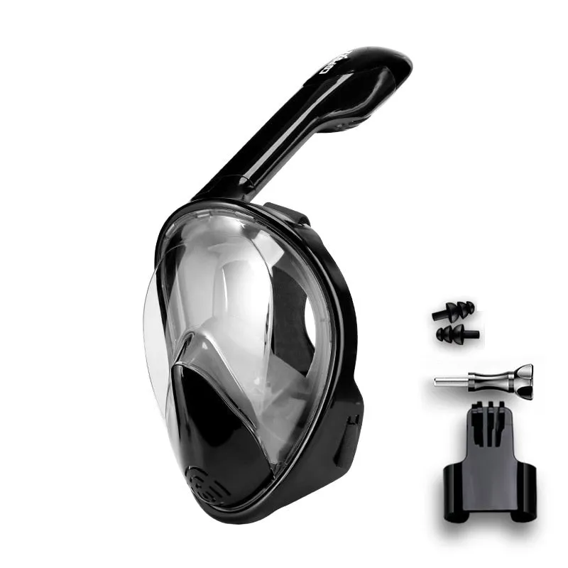 Full Face Snorkel Swimming Mask With Camera