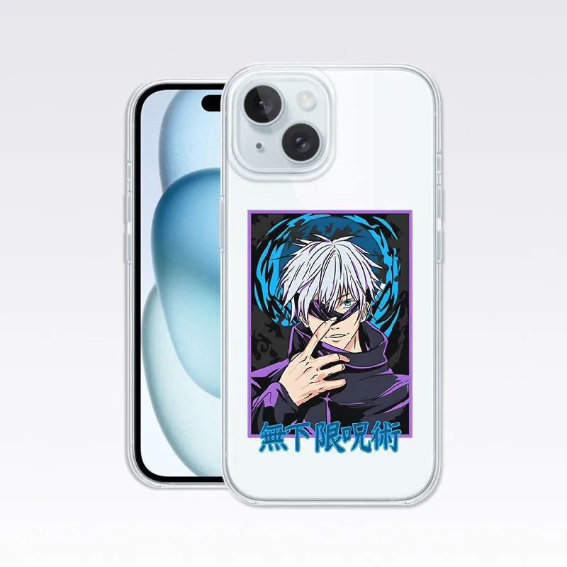 Gojo Satoru Jujutsu Kaisen Anime Clear Silicon Cover