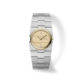 Gold Silver Sync Watch