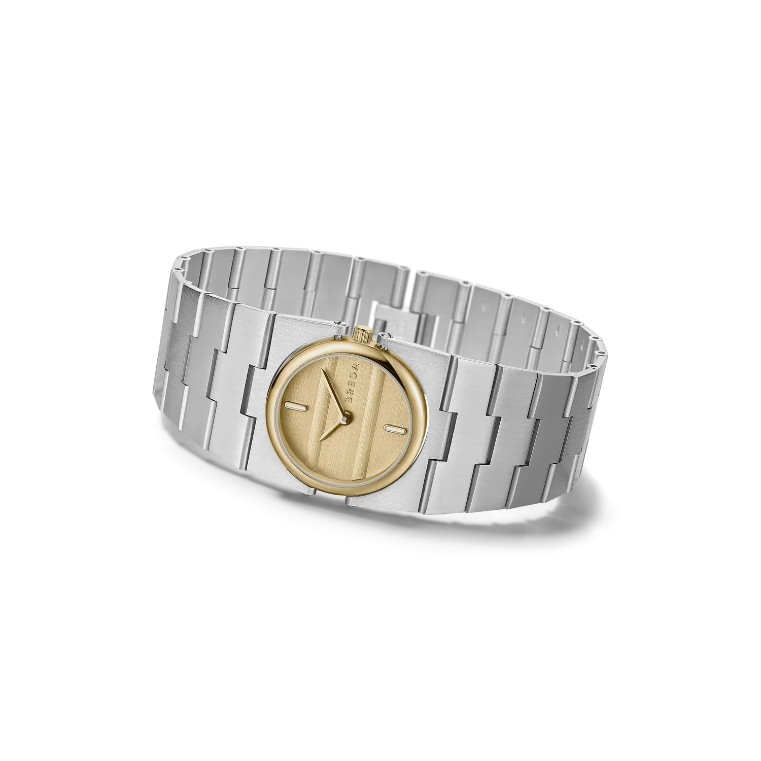 Gold Silver Sync Watch