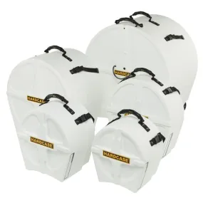 Hardcase HPFUSIONW 5 Piece Fusion Drum Case Set (White)