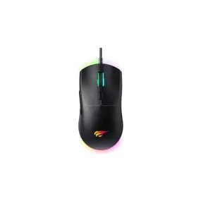 HAVIT Game note RGB Backlit Gaming Mouse, Black