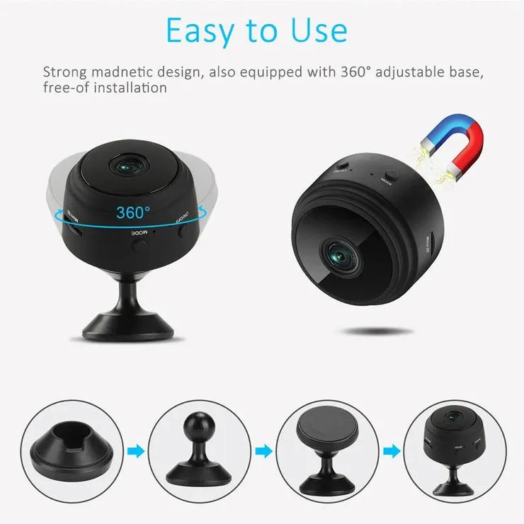 HD Mini Wireless WIFI IP Camera DVR