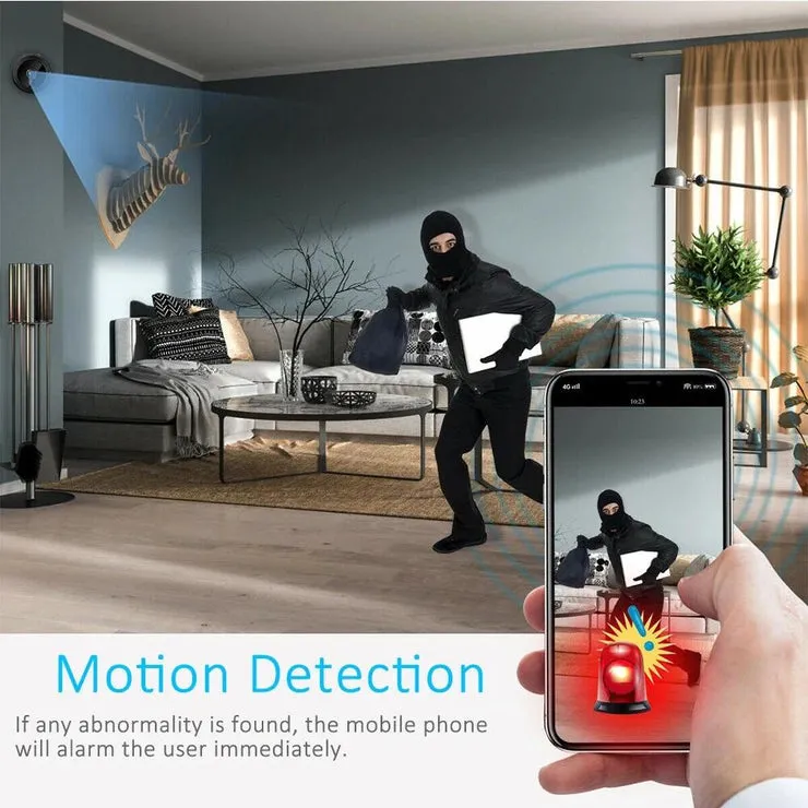 HD Mini Wireless WIFI IP Camera DVR