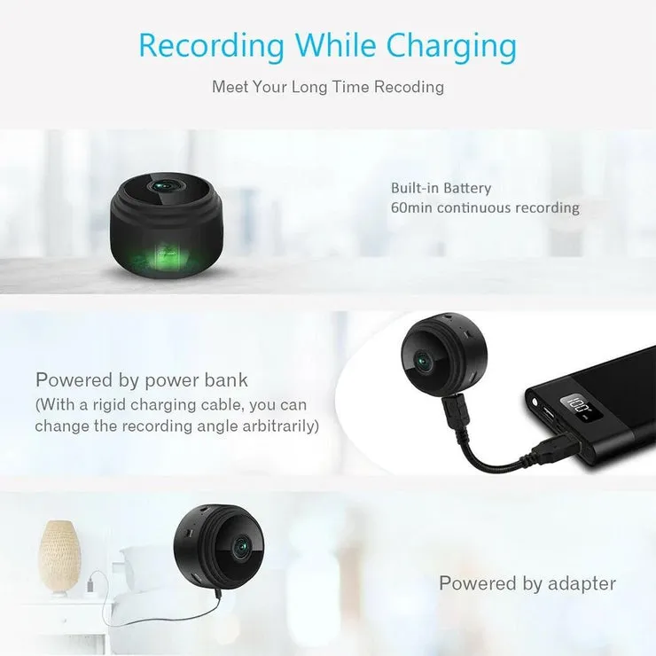 HD Mini Wireless WIFI IP Camera DVR