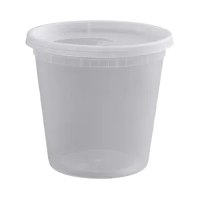 Heavy Deli Container Combo Clear 24 oz. - 240/Case