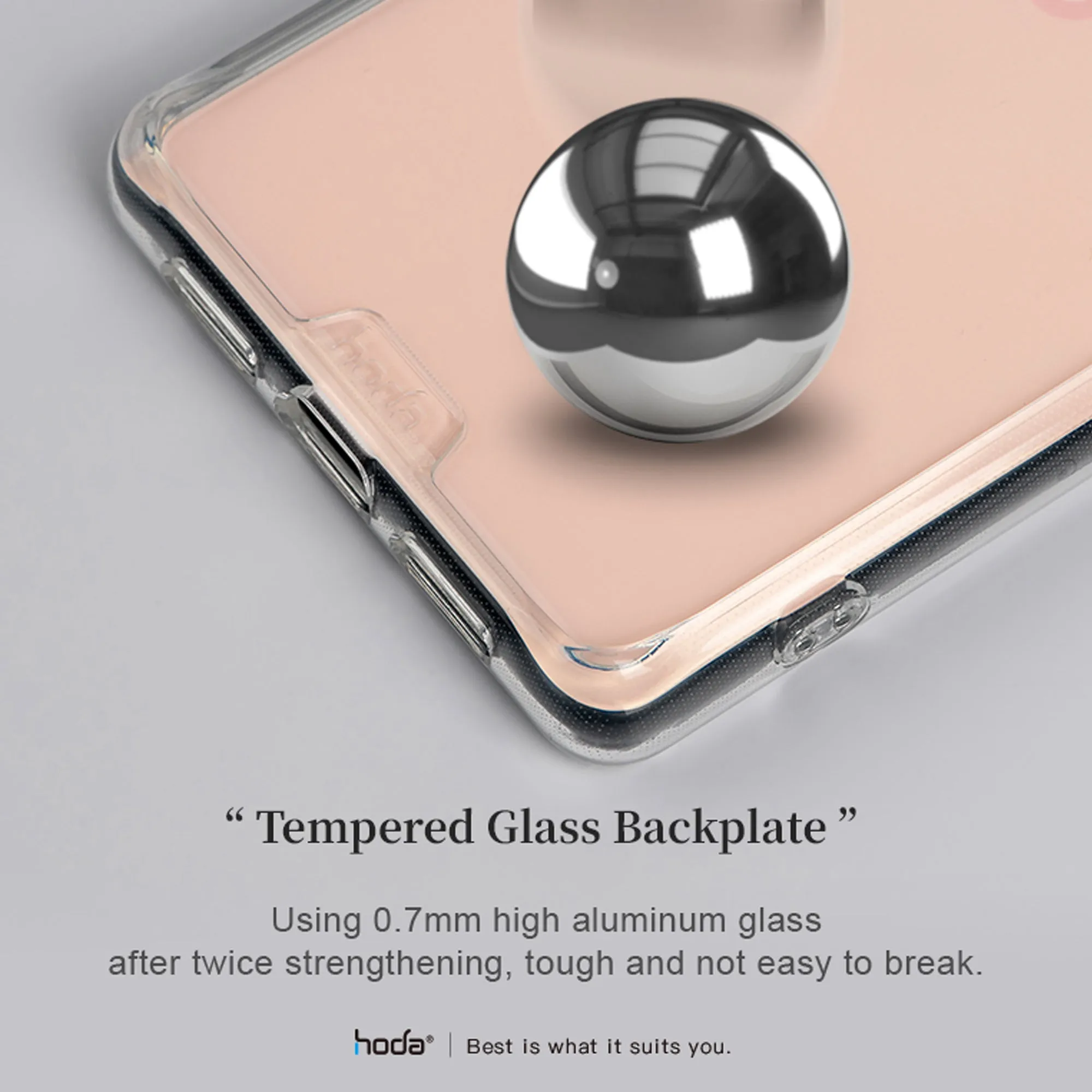 Hoda Crystal Pro Glass Case for Google Pixel 6 Pro - Clear (Barcode: 4711103543665 )