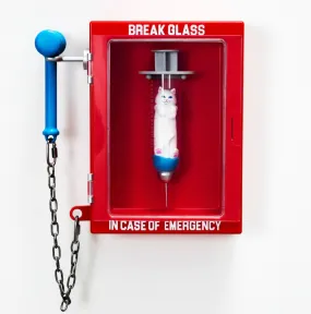 In Case of Emergency Art Toy Figure by Rip N Dip