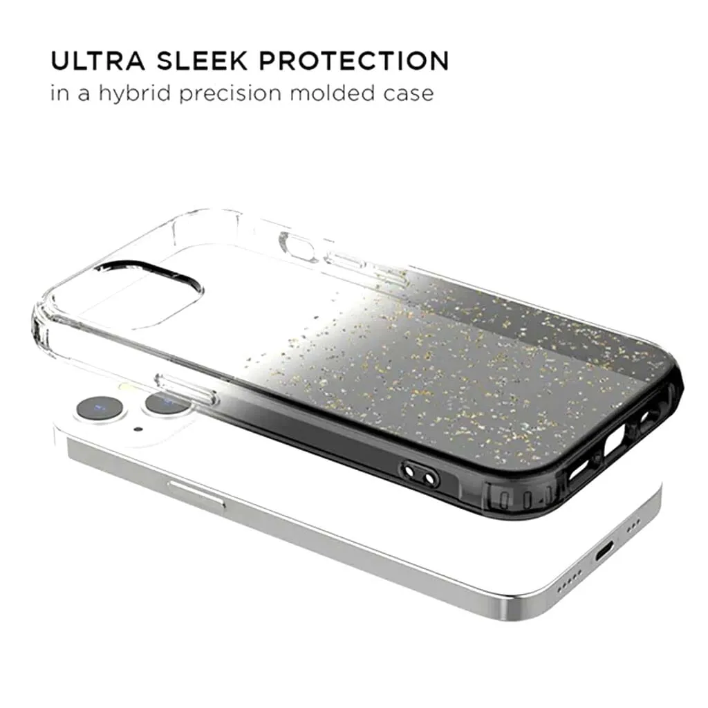 iPhone 13 Mini Clear Case - Sparkle Glitter Design