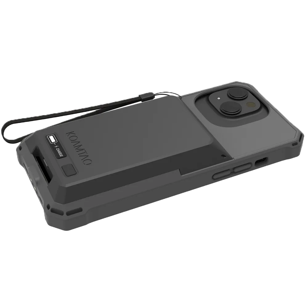 iPhone 15 Protective Charging Case with Extended Battery (KBCC)