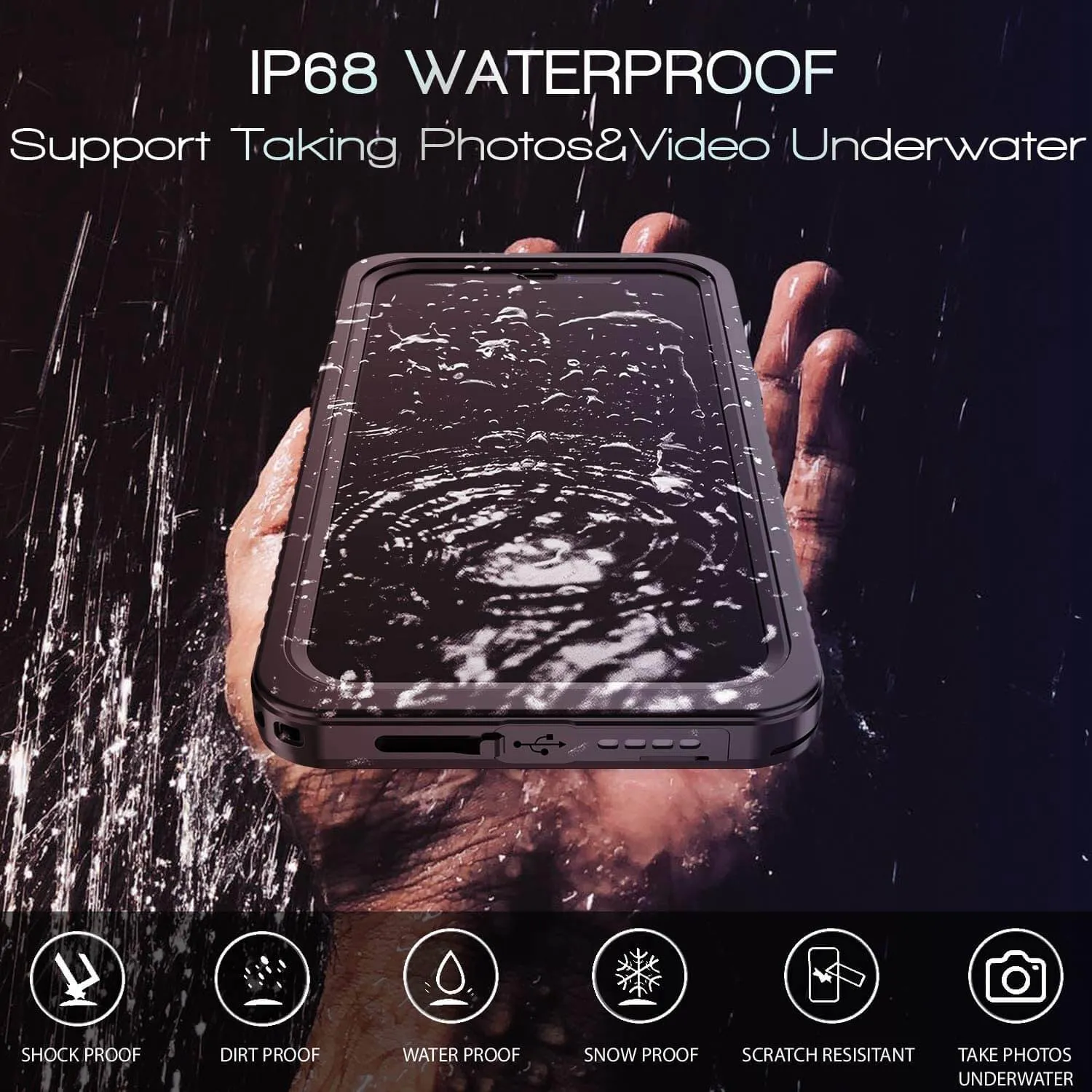 iPhone 16 Plus Waterproof Case | Waterproof iphone 16 Plus Case